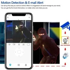 NINIVISION 8MP AHD Bullet Camera 4K Full Color Night Vision CCTV Outdoor