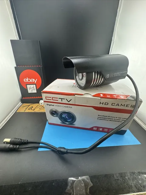 CCTV Digital Video HD Camera w/ Mounting Brackets And Instructions New JJRD