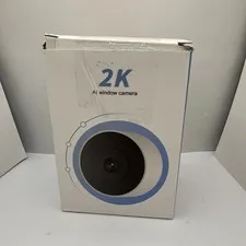 2K Indoor AI Window Security Camera – 2.4G WiFi Smart Motion Detection