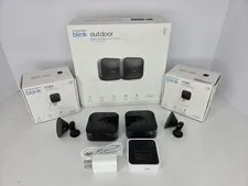 Blink Security System 4 Outdoor Security Camera Battery Powered + 2 Indoor Cams