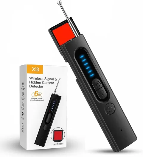Camera Detector, GPS Tracker Electronic Detector for Hotel, Travel, Home, Office