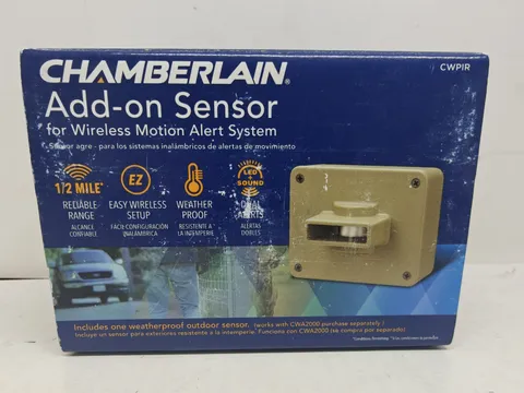 Chamberlain Wireless Motion Alert Add-on Sensor Used