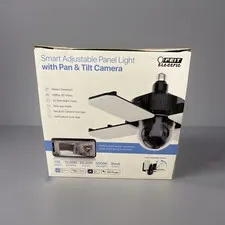 Feit Electric Smart Adjustable LED Panel Light with Pan & Tilt Camera - NEW