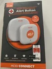 New MOBI Emergency Alert Button Smart Wireless Caregiver Support Monitoring