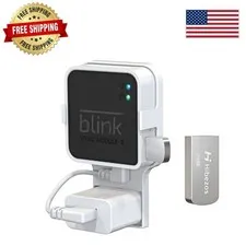 Blink Sync Module 2 Outlet Wall Mount and 256GB USB Flash Drive for Blink Local