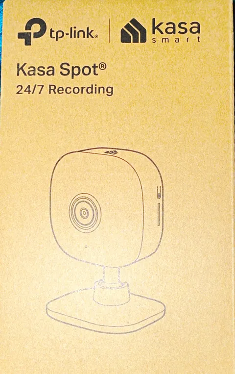 TP-LINK Kasa Spot 1080p Wi-Fi Indoor Camera Night Vision 2-Way Audio EC60