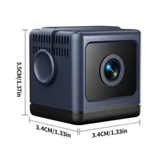 Camera 128GB with Motion Detection for Indoor Home and Office Security 800mAh
