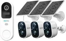 Vicohome Best Video Doorbell 2K Solar Security Camera Wireless Outdoor System, N