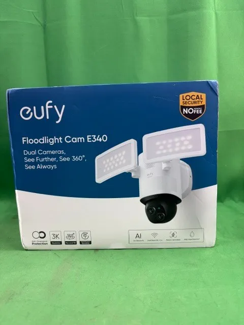eufy Floodlight Dual Security Camera - AKT8425
