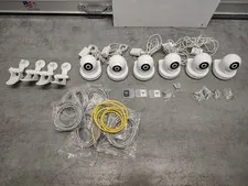 Amcrest IP2M-841W 1080p Wi-Fi PTZ Indoor IP Camera White Lot 6 Power Adapters