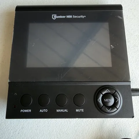 Bunker Hill Security Color Monitor Only Model 62284 With Power Cable