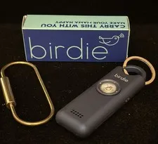She's Birdie The Original Personal Safety Alarm - Metallic Blue - Self Defense