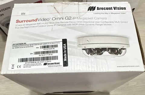 Arecont Vision SurroundVideo Omni G2 4K PoE WDR Day/Night Dome AV12276DN-NL