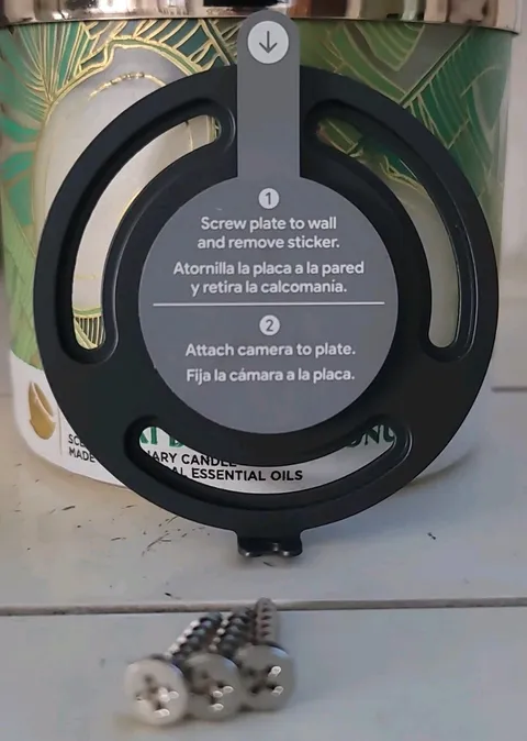 Nest Camera Wall Plate For Nest Indoor OEM & Hardware