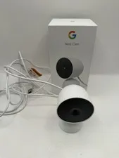 Google Nest Security Cam Indoor 1080p Wired 2nd Gen. GJQ9T White Snow In Box