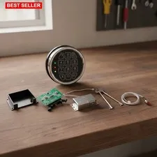 Electronic Gun Safe Lock Replacement Kit Mechanical Deadbolt Electronic Secure