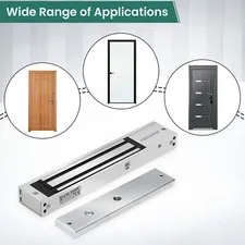 MAGLOCK 280KG 600LBS 12V 24V ELECTRIC MAGNETIC LOCK GATE SYSTEM ACCESS CONTROL