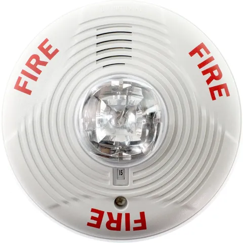 System Sensor PC2W SpectrAlert Ceiling Mount Multi-Candela Horn Strobe