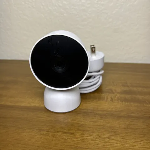 Google Nest Security Cam Indoor 1080p Wired GJQ9T White