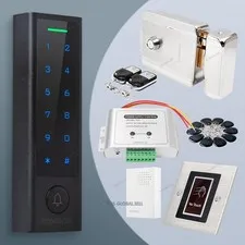 HOMSECUR IP66 APP WIFI Access Control Set Electric Lock with keys