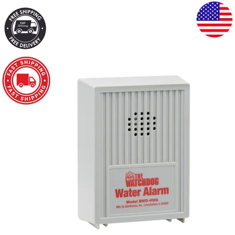 Compact 110 dB Water Alarm with App Control - Perfect for Hard-to- Areas