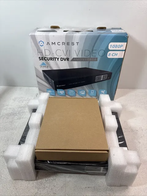 Amcrest AMDV10808 Tribrid 8-Channel 1080p HDCVI Video Security DVR NEW