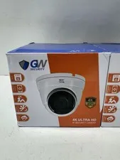 GW 4K 8MP PoE IP Weatherproof Outdoor Indoor Microphone Security Dome Camera