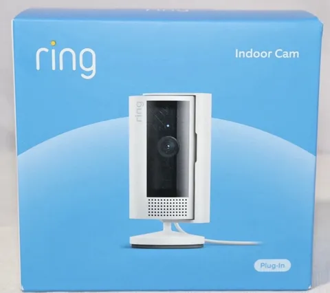 Ring Indoor Cam 2nd Gen Plug-In 1080p HD WiFi Security Camera White Ships Free