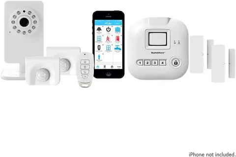 SK-250 Deluxe Connected Wireless Security Alarm and Home Automation System with