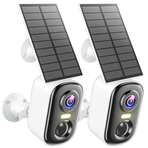 2K Solar Camera Outdoor Wireless, WiFi Cameras for Home Security with Solar Pane