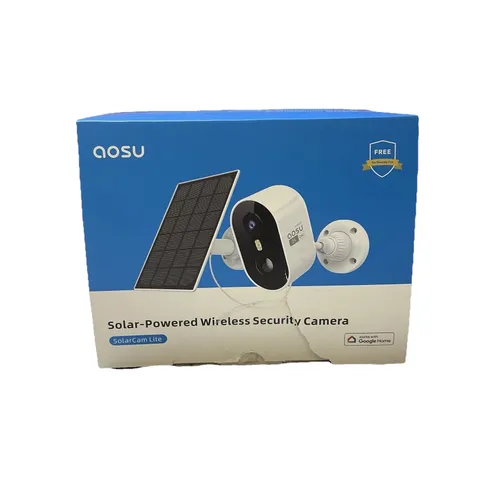 OPEN BOX AOSU 2K Solar Security Camera Wireless Outdoor SolarCam Lite G18