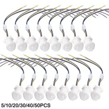 NEW PIR Infrared Motion Sensor Detector Smart Switch Light Lamp Switch Auto USA