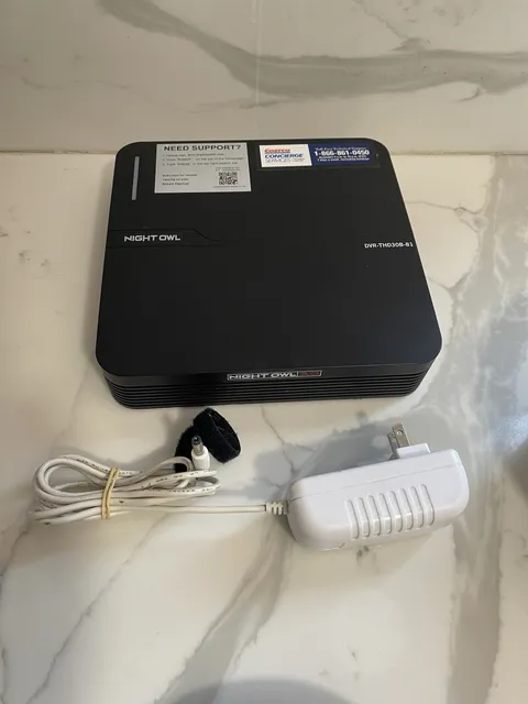NIGHT OWAL DVR-THD30B 81 Black Security Camera - Used