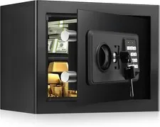 1.2 Cuft Digital Keypad Home Safe Fire Waterproof Anti-theft Fireproof Safe Box