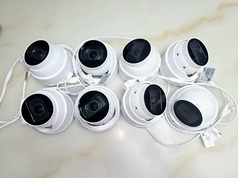 Lorex LNE9393-Z 4K Smart IP PoE MVF Dome Cameras, White, Lot of 8