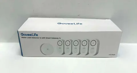 GoveeLife Upgraded Smart Water Leak Detector 1s with 1804 ft Ultra-Long Range, W