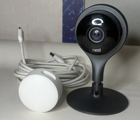 Google Nest Cam Indoor Security Camera A0005 1st Gen Tested Wired Works Great