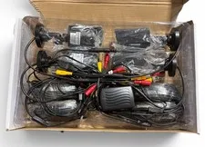 4 Camera Defender #21002 Outdoor Security Cameras w/ Wiring - BRAND NEW