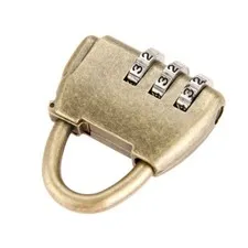Household Vintage Furniture Jewelry Gift Box Code Lock Chest Password Padlock 1X