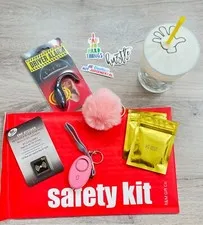 TEEN SAFETY pack! Include personal Alarm, Anti Drink Spike cover! and more!