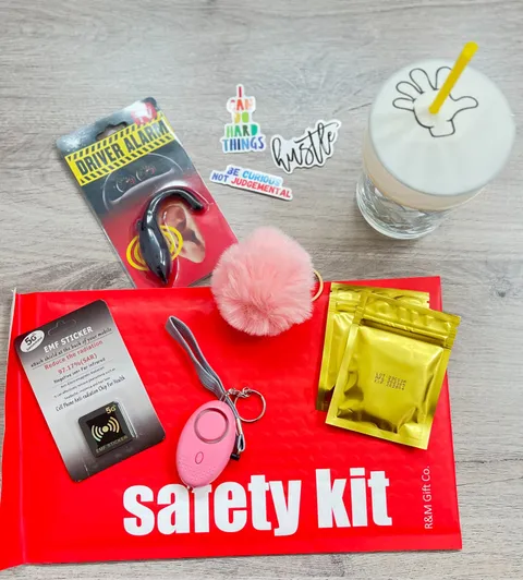 TEEN SAFETY pack! Include personal Alarm, Anti Drink Spike cover! and more!