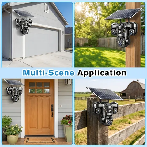 KEPEAK 8MP solar powered camera
