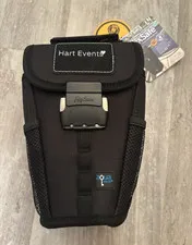 AquaVault FlexSafe Portable Anti-Theft Safe, Combo Lock, Black Fabric