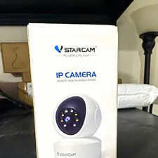 VStarcam Wireless Wi‑Fi IP/Network Surveillance Camera, Color Mode, White, 1 Cam