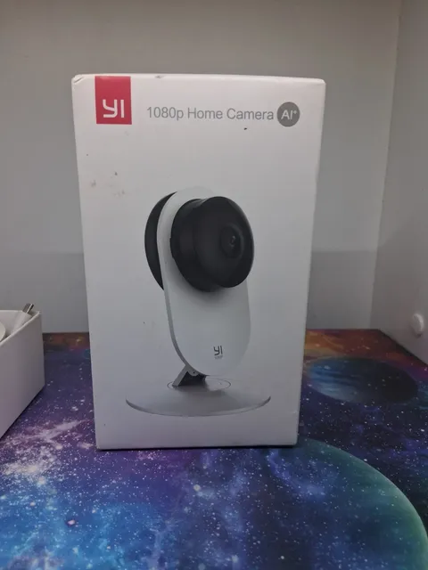 YI 1080p Home Camera AI+ Security System - Complete with Cables & Manual