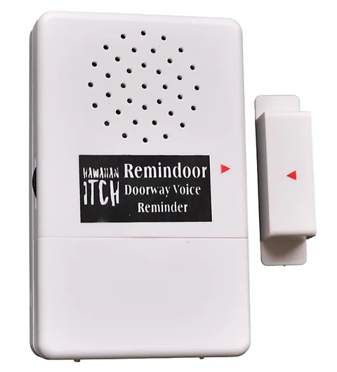 Remindoor. Open Door Alarm, with Verbal Voice, Reminding You to Take Your Key...