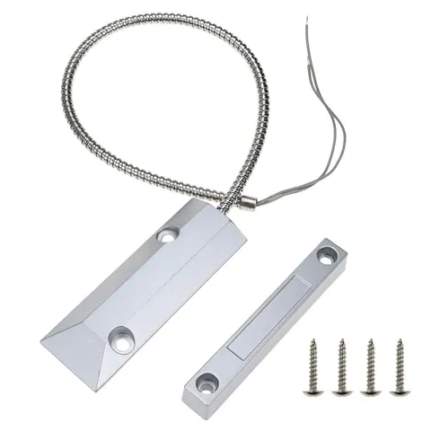 Home Security Wired Rolling Door Contact Magnetic Reed Switch Alarm