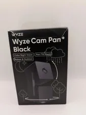 Wyze Cam Pan Black 1080p Indoor Outdoor WiFi Security Camera Pan Tilt