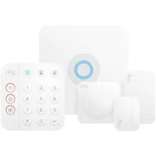Ring 4K11SZ-0EU0 Alarm Kit 5-Piece Wireless Convenient Self-Install Home Security