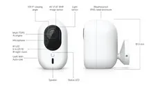 Ubiquiti UniFi G6 Instant Camera - White (UVC-G6-INS-W-US)